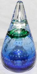 080311 ADAM JABLONSKI GLASS PAPERWEIGHT H 7