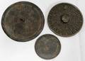 071335 CHINESE BRONZE MIRRORS ANTIQUE THREE