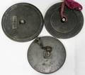 071333 CHINESE BRONZE MIRRORS ANTIQUE THREE