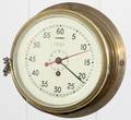 081390 SMITH ASTRAL BRASS ENGINE ROOM SHIPS CLOCK