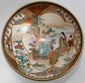 072335 JAPANESE SATSUMA EARTHENWARE BOWL 19TH C