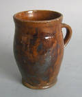 Redware pitcher