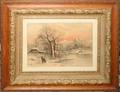 071351 PRINT C 1900 RURAL WINTER SETTING WSLEIGH