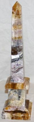 061435 CRYSTAL QUARTZ OBELISK H 15 W 4