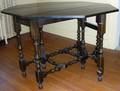 071387 MAHOGANY DROP LEAF GATE LEG TABLE C 1930