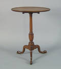 Pennsylvania walnut candlestand ca 1790