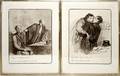 100464 AFTER DAUMIER PRINTS COURT ROOM SCENES