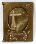100453 BRONZE PICTURE FRAMES IN RELIEF SIGNED