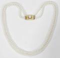 092422 DOUBLE STRAND FRESH WATER PEARL NECKLACE L16