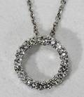 092413 74 CT O DIAMOND PENDANT DIA5