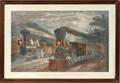 092533 PRINT THE LIGHTNING EXPRESS TRAINS 