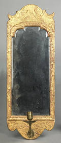 Queen Anne carved and gilted sconce early 18th c