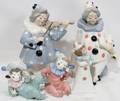 091497 NAO 3  VALENCIA 2 PORCELAIN CLOWNS FIVE