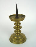 German gothic brass pricket stick ca 1550