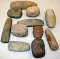 082406 NORTH AMERICAN ARTIFACTS STONE SPEAR HAMMER
