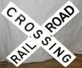 072419 FORNA RAILROAD CROSSING SIGN H 41 L 40
