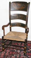 071442 AMERICAN PINE LADDERBACK ROCKING CHAIR