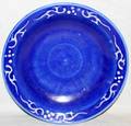 071429 CHINESE GLAZED POTTERY DISH C 1850 DIA 10