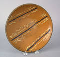 Pennsylvania redware pie plate early 19th c