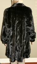 061529 DITTRICH FURS BLACK MINK COAT