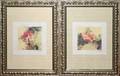 061522 DECORATIVE PRINTS PAIR 9 12 X 9 12
