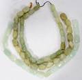 100382 KOREAN  SERPENTINE GREEN JADE BEAD STRINGS