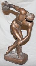 091547 COMPOSITION SCULPTURE DISCUS THROWER