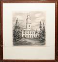 082454 M WILLIAMS LITHO OLD CHURCH SIMSBURY CT