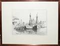 082452 GORDON GRANT LITHOGRAPH HARBOR SCENE