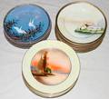 070519 NORITAKE PORCELAIN PLATES 15 PCS DIA 7 12