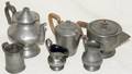 061569 PEWTER CREAM PITCHERS MUG TEAPOT  OTHER