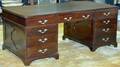 English Mahogany Partners Desk