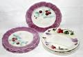 092480 FRENCH ST CLEMENT  ORCHIES MAJOLICA PLATES