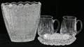 100437 WATERFORD MUGS CZECH CUT CRYSTAL VASE