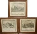 092588 GERMAN 19TH C BOOK ENGRAVINGS OF HOUSES 3