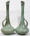 091590 ROYAL HAEGER POTTERY EWERS MID 20TH C