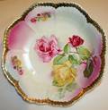 070566 GERMAN PORCELAIN CENTER PIECE BOWL C 1930