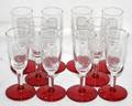 100560 LIBBEY GLASS LIQUORS SET OF 10 H36