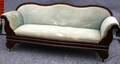 092557 AMERICAN EMPIRE MAHOGANY SOFA LATE