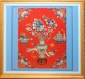 092635 CHINESE EMBROIDERED FABRIC PANEL 20TH C