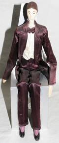 092614 COMPOSITION ARTISTS DOLL MODERN H 10 34