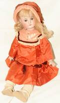 093127 CUNO  OTTO DRESSEL BISQUE HEAD COMP DOLL