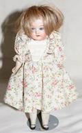 093122 HERMAN STEINER BISQUE  PAINTED WOOD DOLL