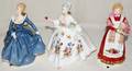 072538 ROYAL DOULTON PORCELAIN FIGURES THREE