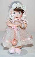 071573 CHINA HEAD BABY DOLL C 1988 H 7 12