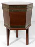 101011 GEORGE III MAHOGANY CELLARETTE C1820
