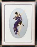 100060 ERTE ROMAIN DE TIRTOFFSERIGRAPH BACCHANTE