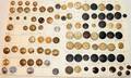 093101 DOMESTIC  FOREIGN MILITARY ASSORTED BUTTONS