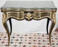 081026 FRENCH BOULLE CARDCONSOLE TABLE 19TH C