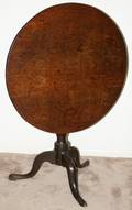 081050 ENGLISH MIXED WOOD TILTTOP TABLE C 1820